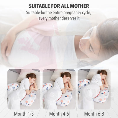 Pregnant Pillow U Shape Belly Support Waist Side Support Women Abdomen Back Sleeper Pregnancy Maternity Pillows