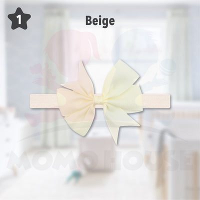 Baby Girls Nylon Hair Bows Elastic Headband Fashion Hair Accessories for Kids Infants Toddlers