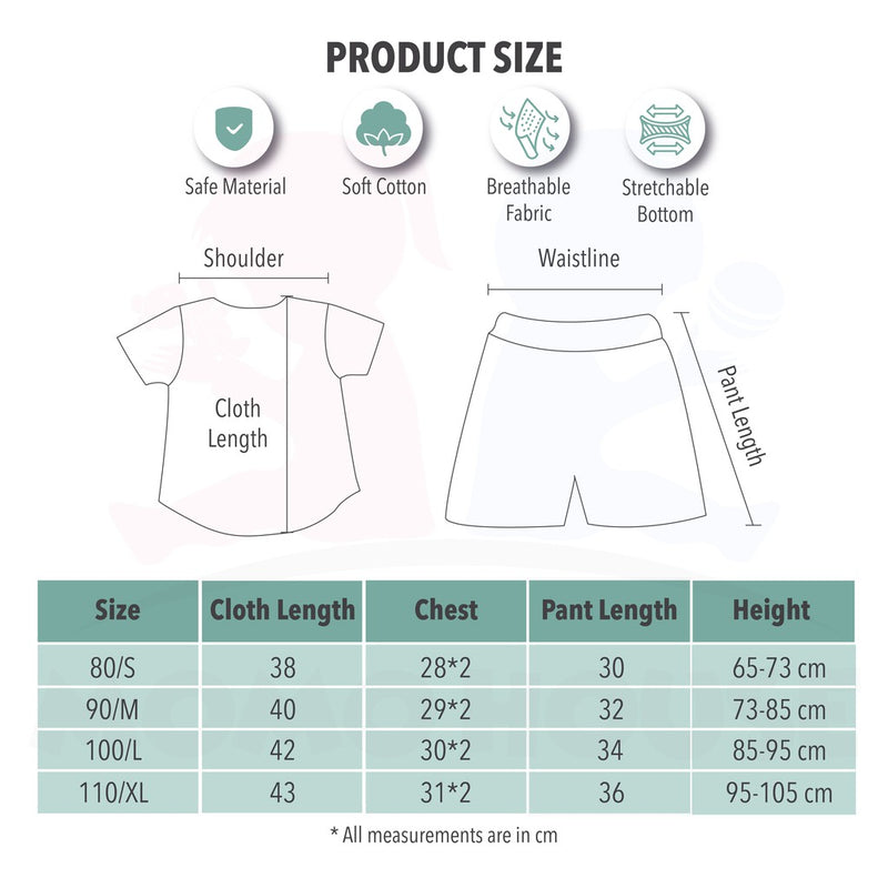 Newborn Baby Boy Clothing Shirt Short Sleeve Set (BM032)