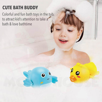 Baby Bath Toys Swimming Toys Bathing Small Toy Showering Funny Toys for Kids Toddler Toy Mainan Mandi