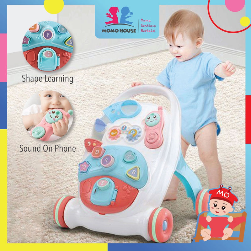 Early Learning Baby Walker With Musical Baby Toys Phone Toy (New Design)