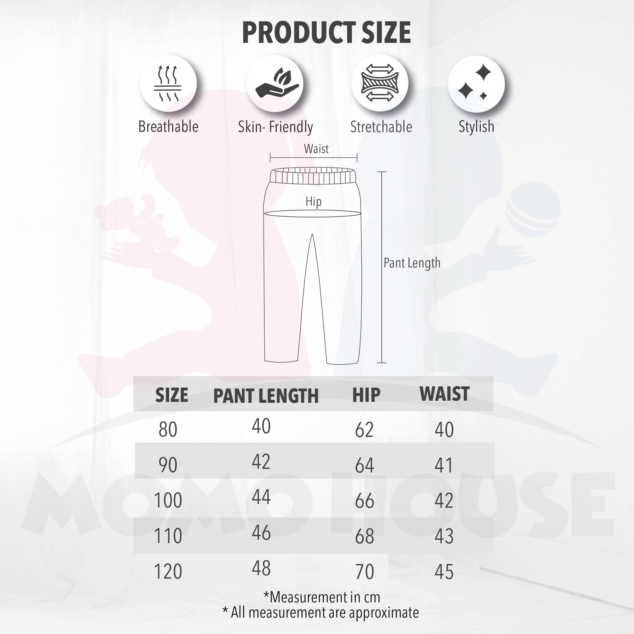 Baby Kids Girl Jean Butterfly Decoration Korean Fashion Pants Seluar Jean Panjang Budak Perempuan (MYB 048)