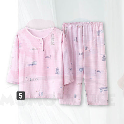 Cute Baby Girl Pyjamas Long Sleeve Pyjamas Baju Tidur Kanak Kanak Nightwear ( MYB049 )