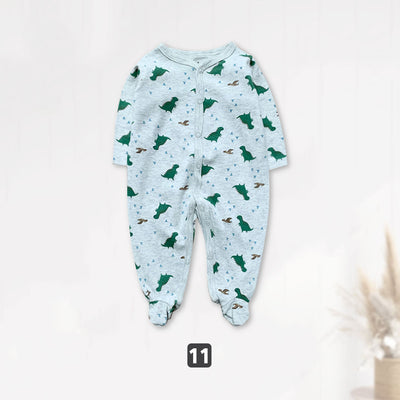 Newborn Baby Jumpsuit Boy & Girl Cute Design Long Sleeve 100% Cotton Jumpsuit Baju Kanak-Kanak Romper Jumpsuit ( MYB041)