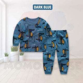 Newborn Pyjamas Baby Sleepsuit Long Sleeve Set Baju Tidur (BM003)