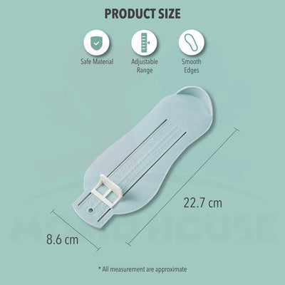 Baby Child Infant Foot Measure Gauge Shoes Size Measuring Ruler Tool