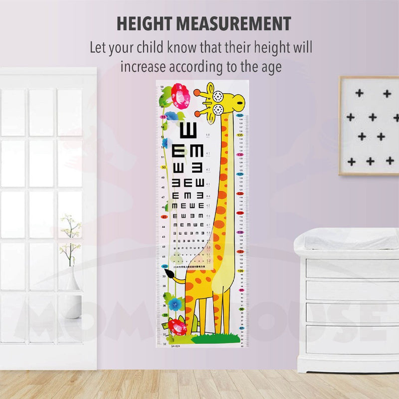 Height Measurement Wall Sticker Children&