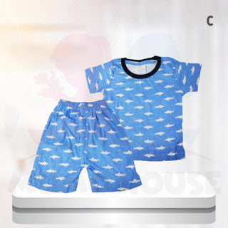 Baju Baby Newborn Baby Clothing Tshirt Bayi Baju Murah Printed Cartoon T Shirt Unisex Short Sleeve Shirt (Random Pick)