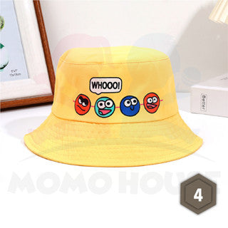 Kids Hat Bucket Cap Baby Hat Topi Budak Kids Hat Beach Topi Pantai Budak Boy Kids Bucket Hat Girl Kids Sun Hat