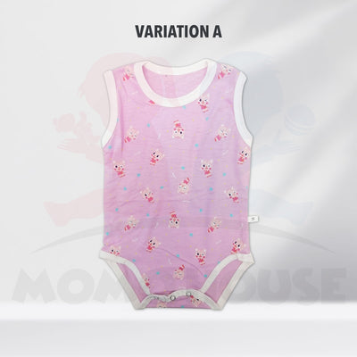 Baby Romper Sleeveless Jumpsuits Infant Boys Girls Triangle Romper (MMR04)