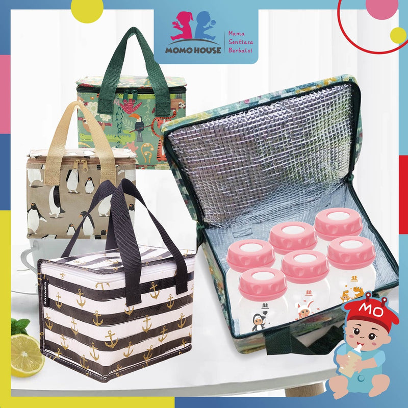 Portable Cartoon Insulated Thermal Cooler Bag Lunch Box Carry Tote Storage Bag Case Insulation Bag