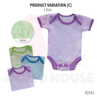 Baby Romper Lubang / Baby Romper Eyelet Boy (N1007 & N1010 & 8310)