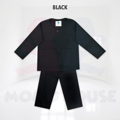 Momo House Baju Raya Budak Lelaki Kanak Kanak Baju Melayu Budak Teluk Belanga (BRB002)