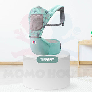 MOMO Baby Toddler Ergonomic Breathable Adjustable Carrier Hip Seat Dukung Bayi