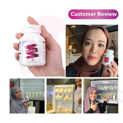 Original Mamom Milk Booster Milkbooster Penghasilan Susu 60 Tablets