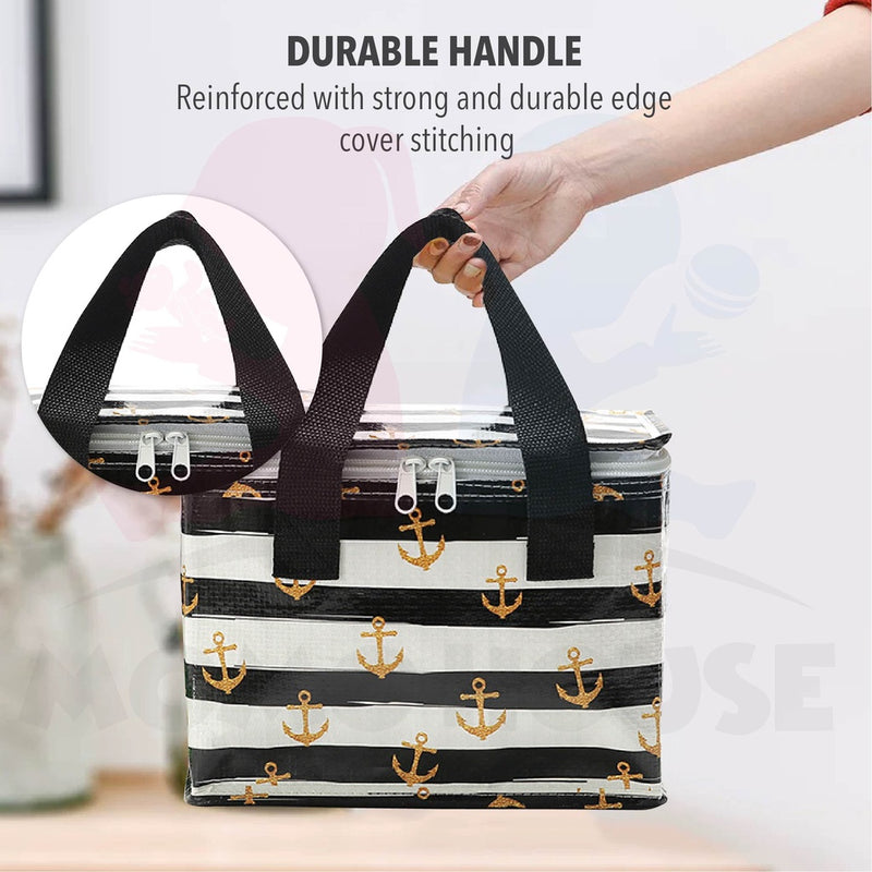 Portable Cartoon Insulated Thermal Cooler Bag Lunch Box Carry Tote Storage Bag Case Insulation Bag