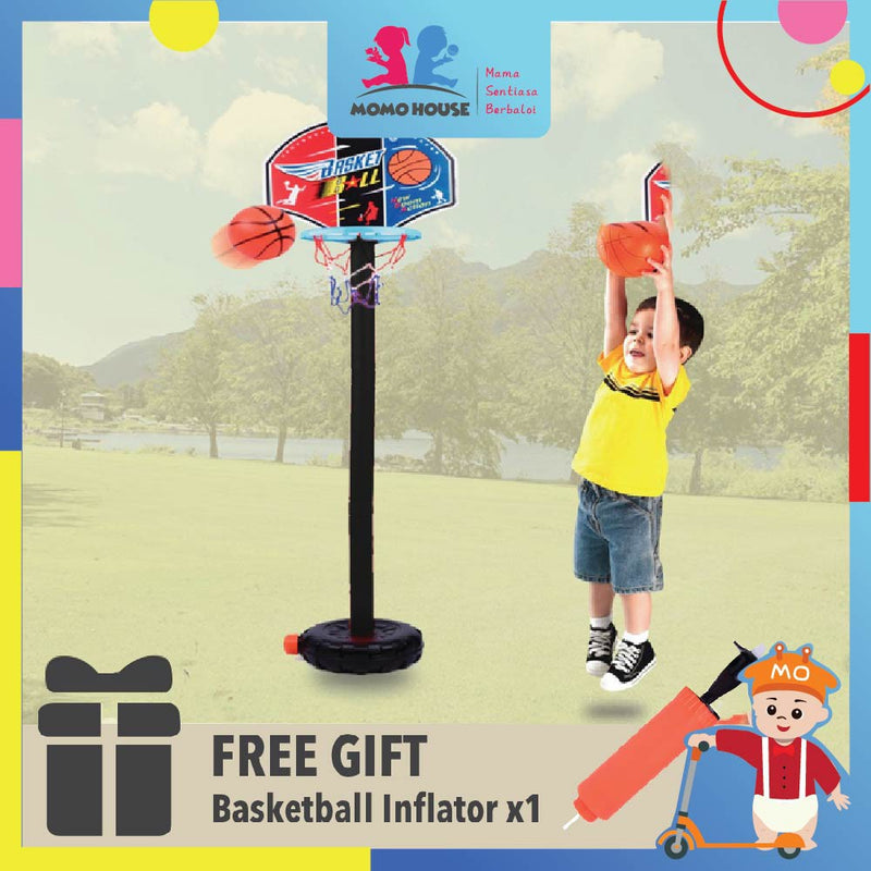 Early Learning Kids Basketball Game with Adjustable Height