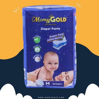 MOMY GOLD Diapers Pants M Lampin Baby Diapers Pants L Lampin Bayi Diapers Pants XL Diapers Pants XXL