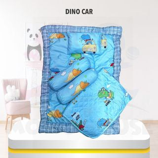 Baby Sleeping Toto Bed 5 in 1 Set Baby Tilam Bedsheet Tilam Toto Baby Bedsheet