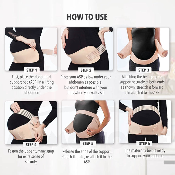 Maternity Belt Prenatal Adjustable Waistband Back Support Belly