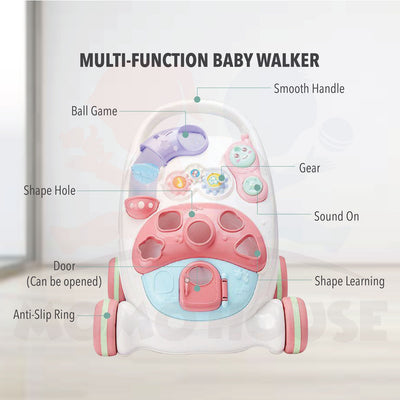 Early Learning Baby Walker With Musical Baby Toys Phone Toy (New Design)