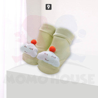 Newborn Sock Baby Cotton Cute 3D Sock Anti-Slip Baby Sock Stokin Bayi Comel 3D ( 3DSOCK )