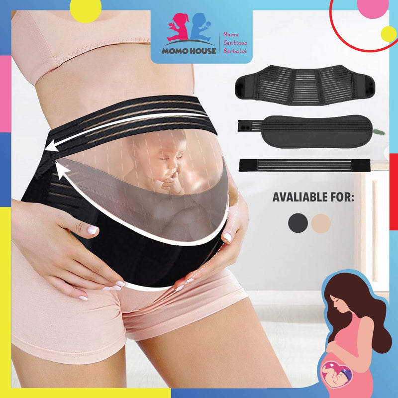 Maternity Belt Prenatal Adjustable Waistband Back Support Belly Band Pregnancy Protector Belt (MB)