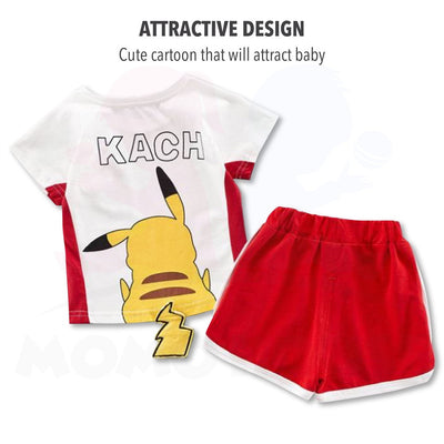 Newborn Baby Boy Girl Clothing Shirt Short Sleeve Set (BM034)