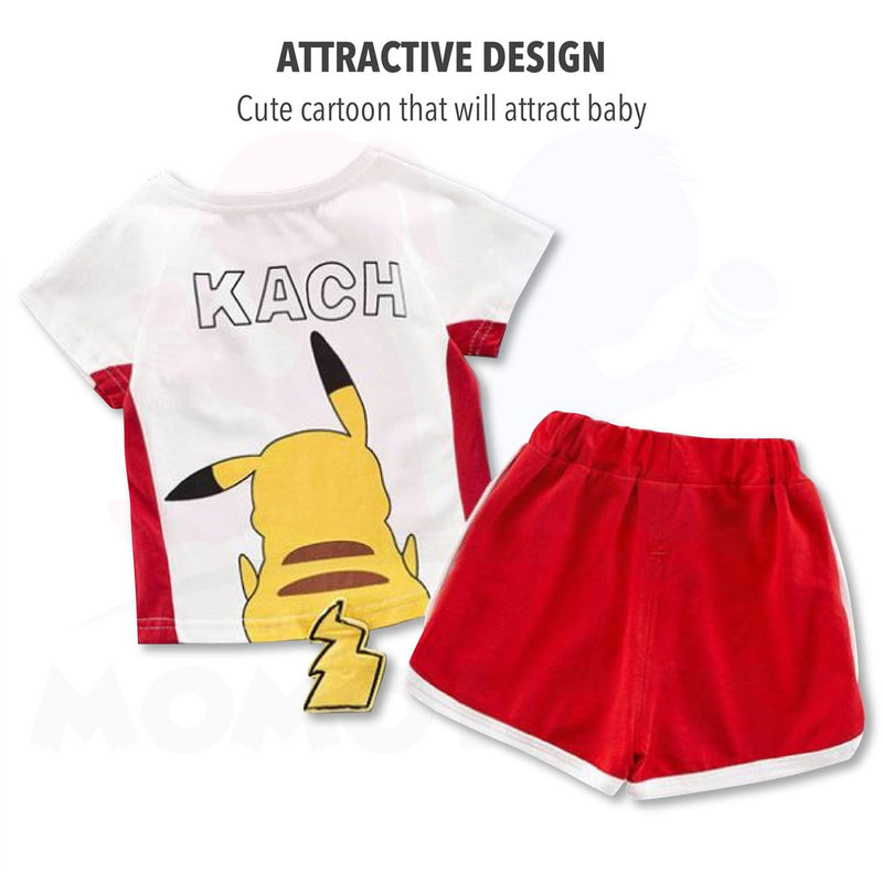 Newborn Baby Boy Girl Clothing Shirt Short Sleeve Set (BM034)