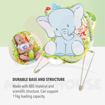 Baby Rocker Bouncer New Born Toddler Music Sleeping Baby Rocking Swing Chair With Monkey Musical Toys