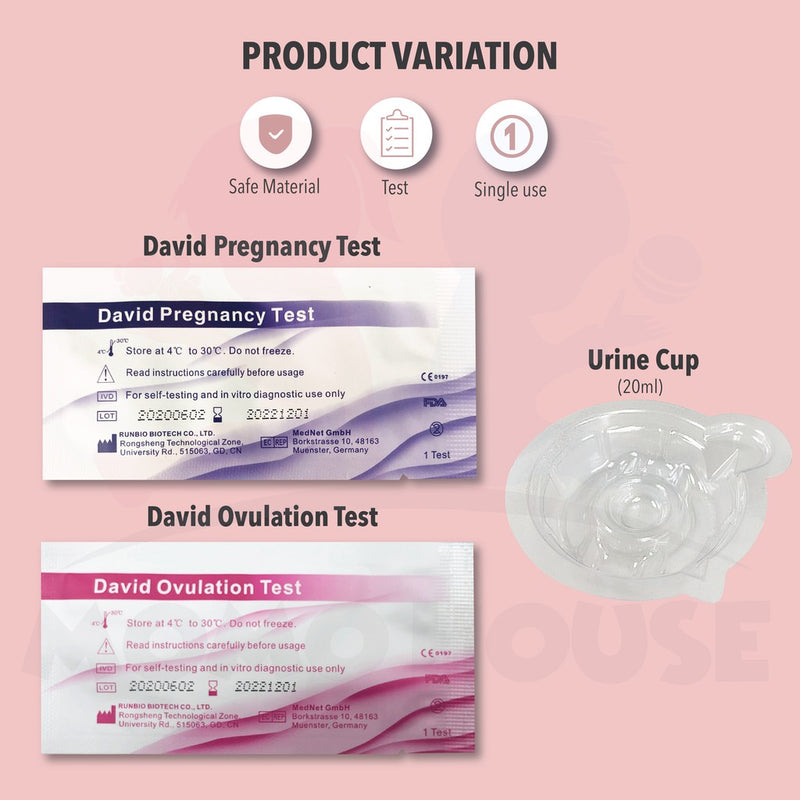 Early Pregnancy Test Strip & Ovulation Test Strip Ujian Kesuburan Wanita