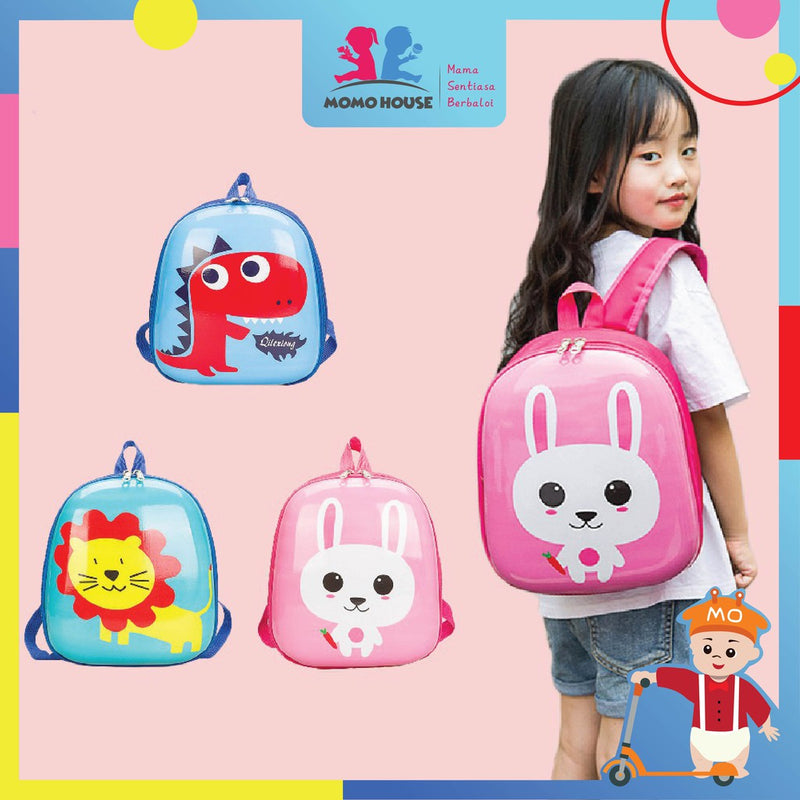 Kids Children ABS Hardcase Backpack Pre School Bag Beg Sekolah Tadika Budak Kanak kanak