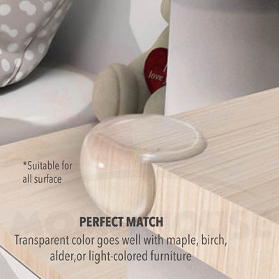 Baby Safety Table Corner Protector Transparent Furniture Corner Edge Guard Safety Protector Baby Kid Penutup Bucu Meja