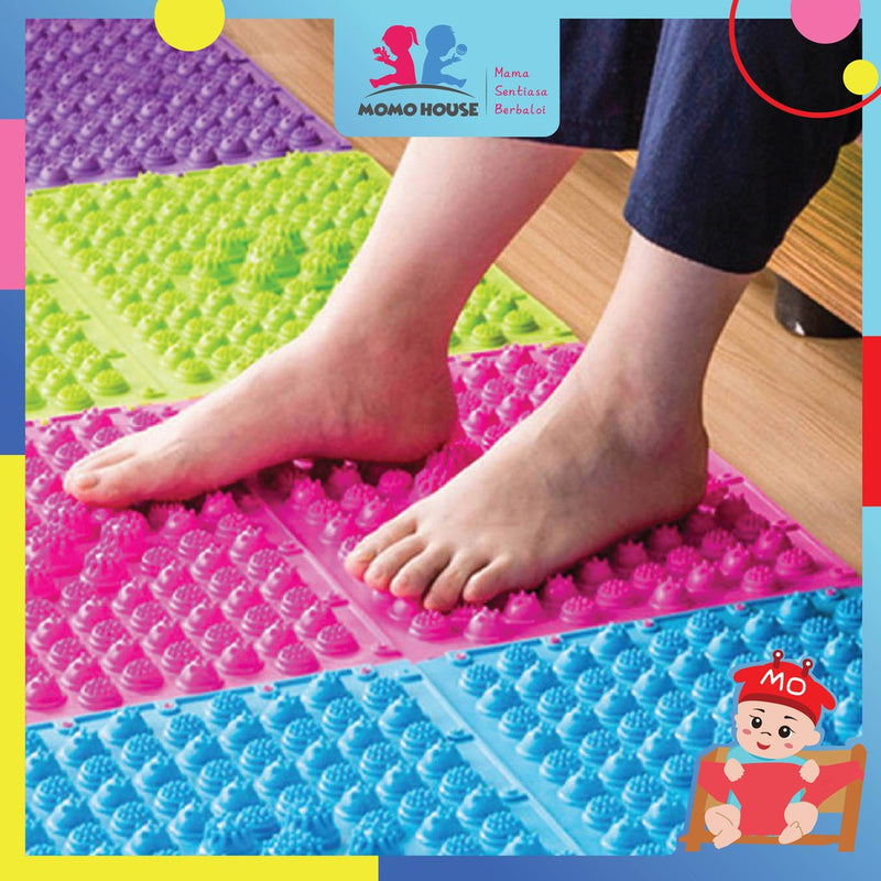 Healthy Foot Massage Pad Modern Acupressure Reflexology Acupuncture Mat Running Man Massage Mat Blood Circulation Pad