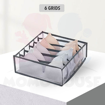 Household Underwear Storage Box Foldable Socks Bra Storage Bra Organzier Panties Organizer Tempat Simpan Baju Dalam