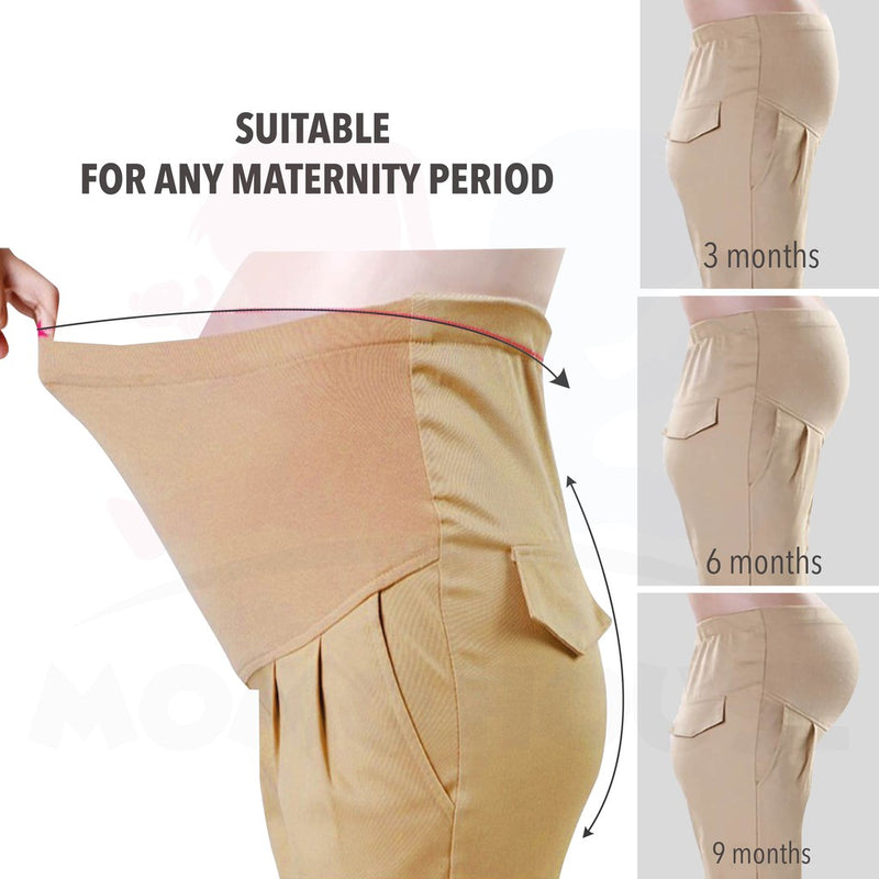 Maternity Panties High Waist Cotton Briefs Pregnant Underwear Pants Seluar  Dalam Ibu Mengandung