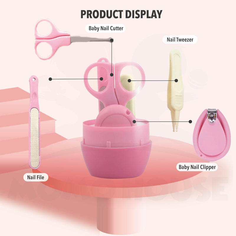 Baby Nail Clipper Nail Cutter Nail Scissors Manicure Set