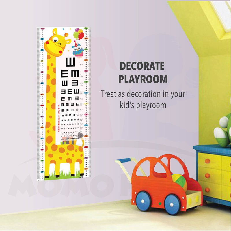 Height Measurement Wall Sticker Children&