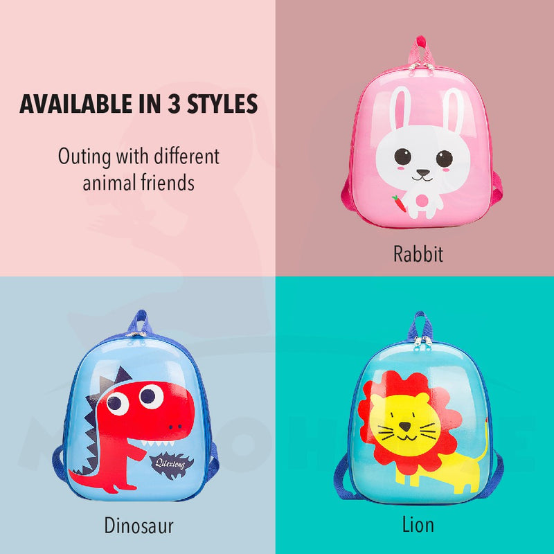 Kids Children ABS Hardcase Backpack Pre School Bag Beg Sekolah Tadika Budak Kanak kanak