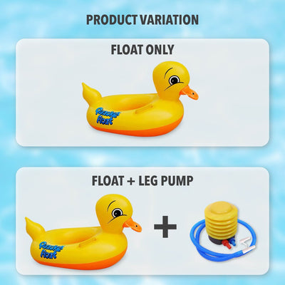 Baby Kids Inflatable Swimming Ring Toddler Float Boat Ring With Seat Pelampung Bayi - Duck Design