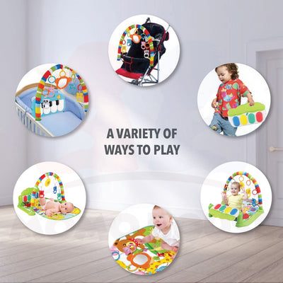 Baby Toys Colourful Musical Play Gym Playgym Play Mats Playmat - Animal