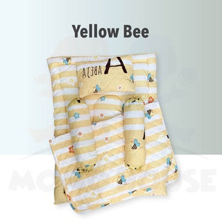 Baby Sleeping Toto Bed 5 in 1 Set Baby Tilam Bedsheet Tilam Toto Baby Bedsheet