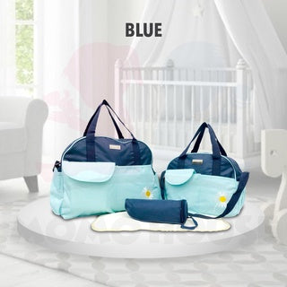 4 in 1 Mummy Diaper Bag Tote Bag Baby Diaper Bag Waterproof & Dustproof Multifunction Maternity Travel Bag