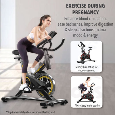 Spinning Bike Indoor Cycling Home Fitness Equipment Ultra-Quiet Sport Spinning Bike Basikal Senaman