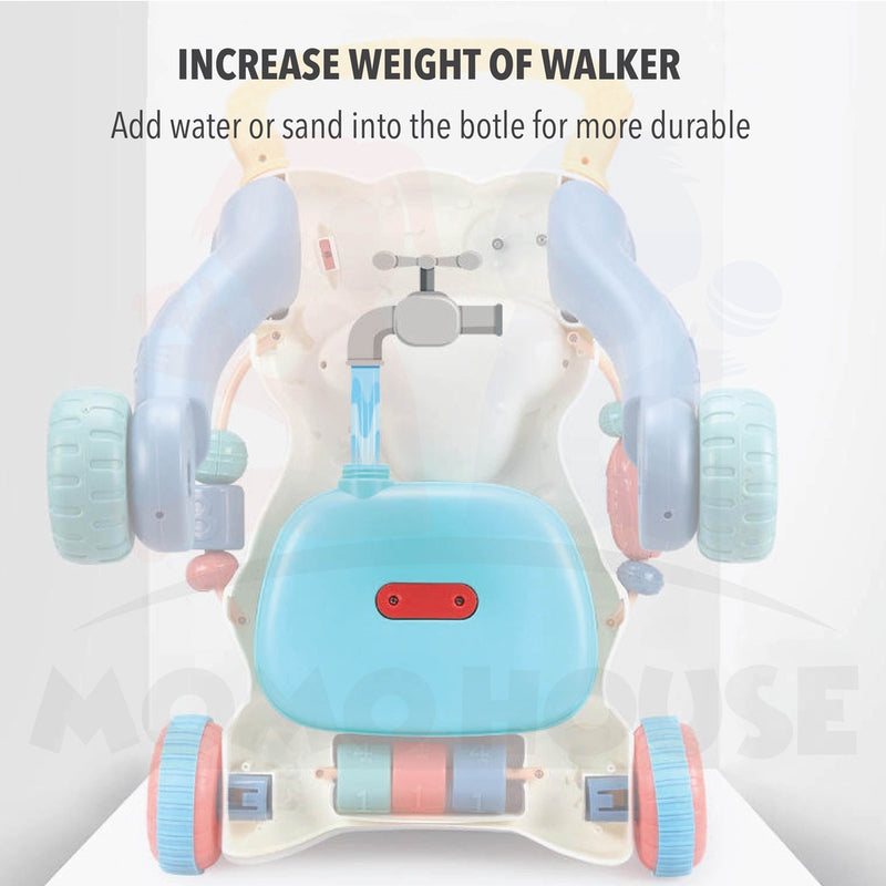 Early Learning Baby Walker With Learning Machine & Shape Learning (New Design)