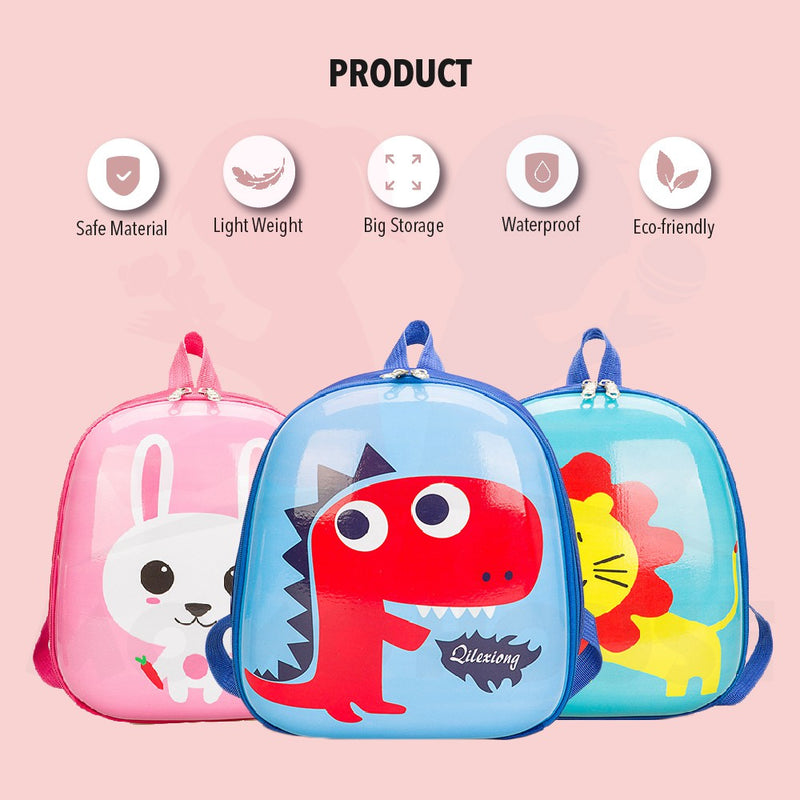 Kids Children ABS Hardcase Backpack Pre School Bag Beg Sekolah Tadika Budak Kanak kanak