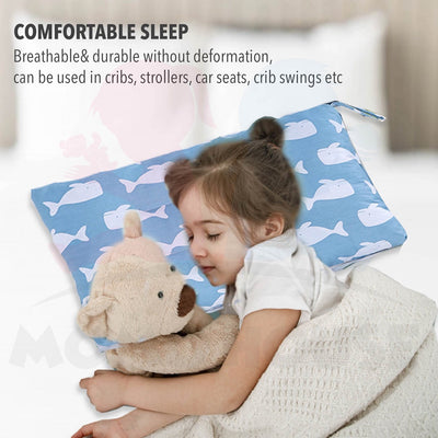 Kids Sleeping Cotton Pillows 0-10 Years Cotton Infant Baby Prevent Flat Head Pillow Kids Bantal Kapas Budak