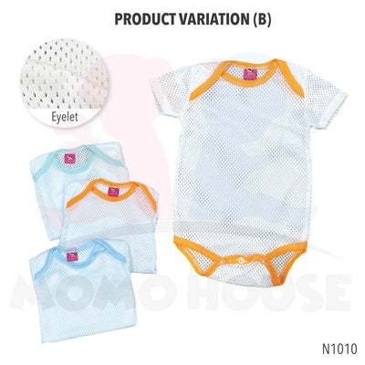 Baby Romper Lubang / Baby Romper Eyelet Boy (N1007 & N1010 & 8310)