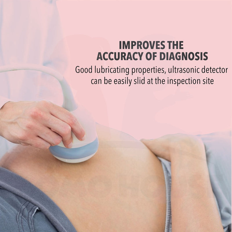 Medical Ultrasonic Coupling Gel Fetal Doppler Heart Detector Ultrasound Doppler Monitor Pregnant Woman Gel Medical