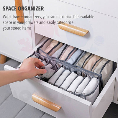 Household Underwear Storage Box Foldable Socks Bra Storage Bra Organzier Panties Organizer Tempat Simpan Baju Dalam